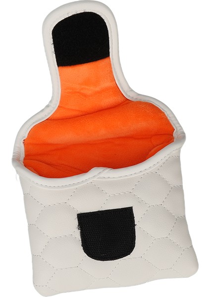 Pu Golf Sopası Ucu Kapağı Beyaz Golf Sopası Kılıfı Golf Atıcı Başörtüsü Golfçü Severler Kare (Yurt Dışından) fiyatları