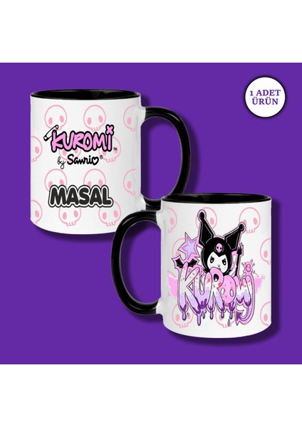 Kuromi Baskılı Kişiye Özel Kupa Bardak