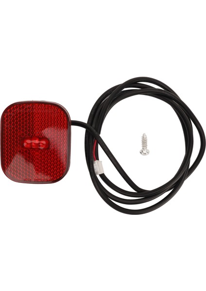 Elektrikli Scooter Kuyruk Lambası Evrensel Aksesuar Yedek Scooter Işık Stop Lambası Ninebot Için F40 Kırmızı (Yurt Dışından)