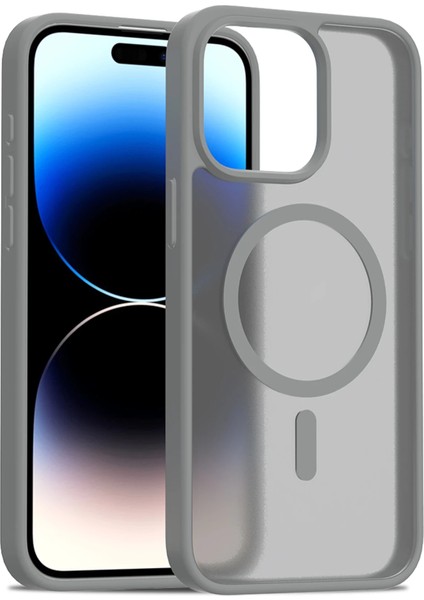 iPhone 15 Pro Uyumlu Joko Jota Serisi Magsafe Destekli Şeffaf Silikon Kılıf