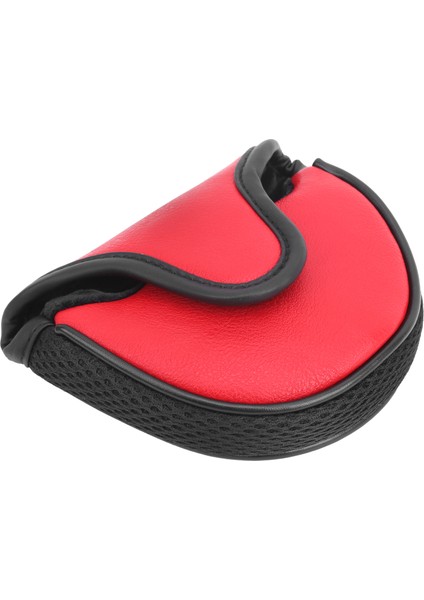 Golf Putter Koruma Kılıfları Başlık Kılıfı Yarım Daire Pu Deri Koruma Su Geçirmez Aksesuarkırmızı (Yurt Dışından) fiyatları
