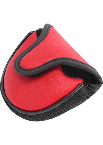 Golf Putter Koruma Kılıfları Başlık Kılıfı Yarım Daire Pu Deri Koruma Su Geçirmez Aksesuarkırmızı (Yurt Dışından) indirimleri