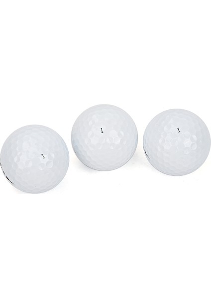 12 Adet / Paket Dört Katmanlı Turnuva Golf Topu Eğitim Uygulama Topları (Yurt Dışından)