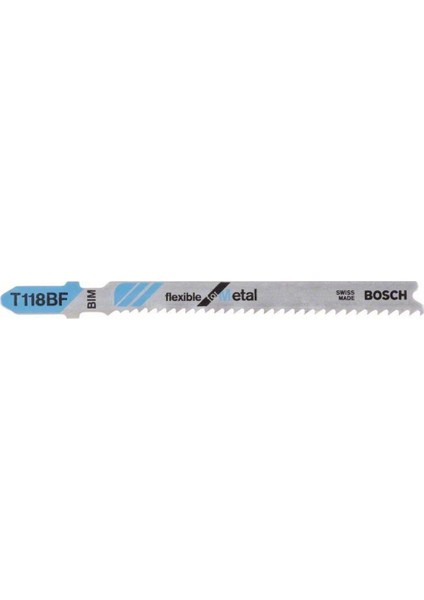 T 118 Bf Flexible For Metal 5'li Dekupaj Testeresi Bıçağı