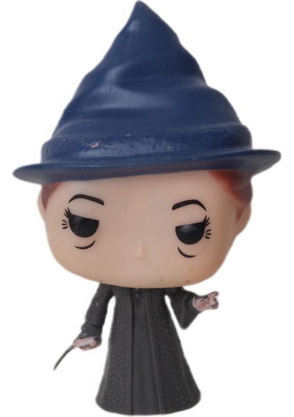 Harry Potter Pop Stil Luna Lovegood Minerva Mcgonagall Harry Potter 3lü Karakter Figür Oyuncak 10 cm modelleri