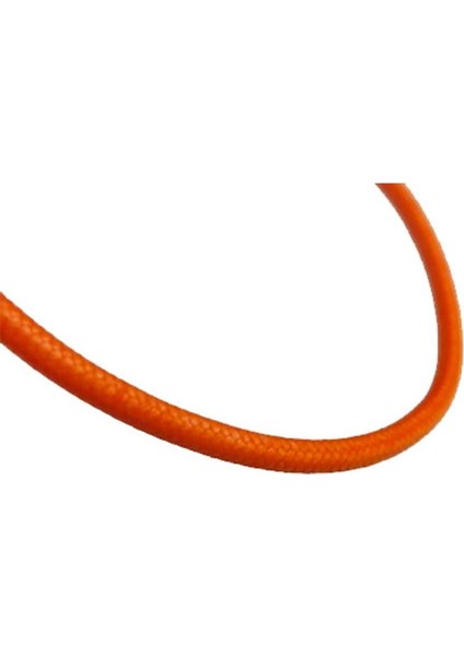 1metre Turuncu Palamut Ipi 2mm. Kalınlık