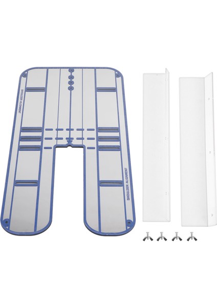 Golf Vuruş Hizalama Ayna Uygulama Eğitim Yardımları Kılavuz Raylar ile Kapalı Açık Kullanım Için (Yurt Dışından)