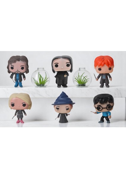 Harry Potter Pop Stil Sirius Black Severus Snape Ron Weasley Luna Lovegood M Mcgonagall 6lı Oyuncak