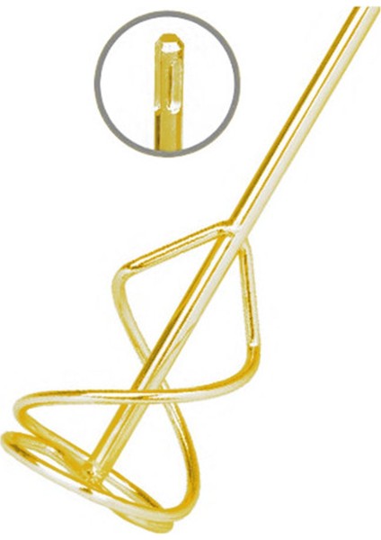 Boya Alçı Harç Karıştırıcı Matkap Mikser Ucu - 120MM Büyük Boy