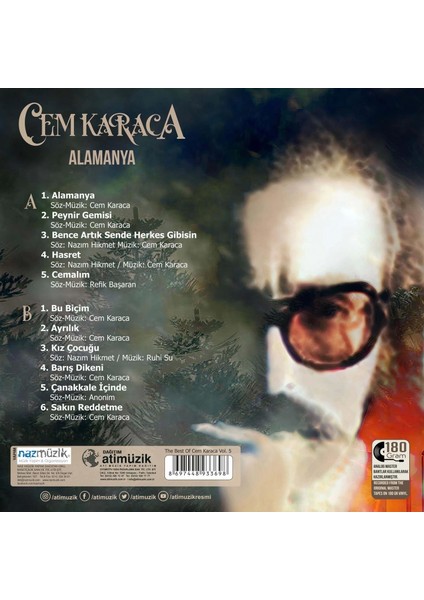 Cem Karaca - Alamanya (Plak)