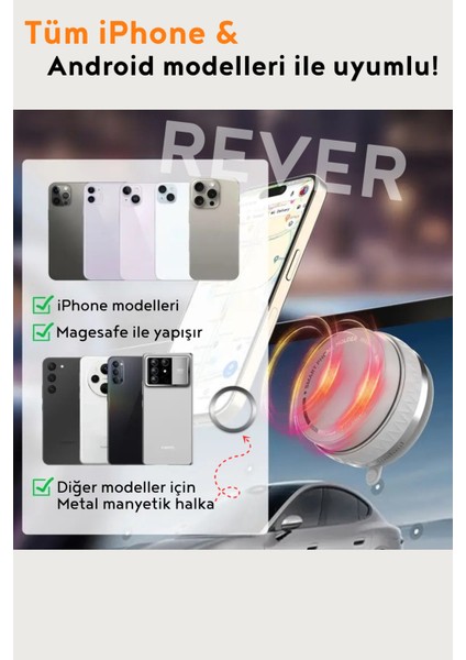 Araç Içi Telefon Tutucu Vakumlu Telefon Tutacağı 360° Dönebilen Manyetik Araba Telefon Tutucu