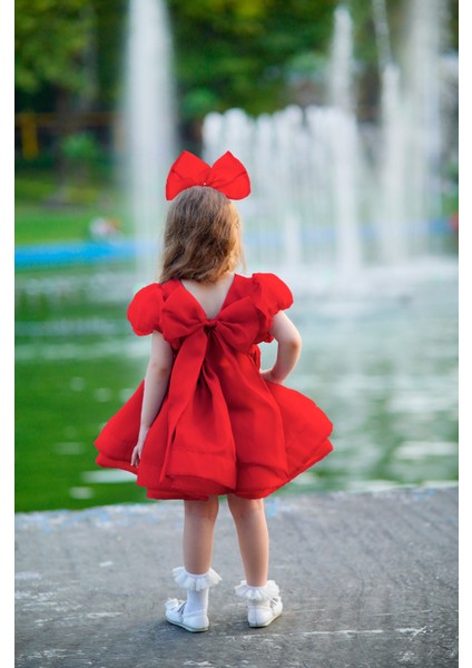 Kız Çocuk Abiye Kız Çocuk Elbise Kız Çocuk Düğün Elbise Karpuz Kol Karolin modelleri