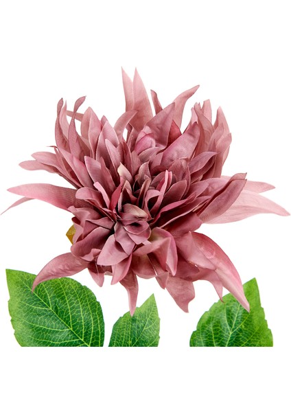 Dekoratif Dahlia Kahverengi Yapay Çiçek - 64 cm modelleri