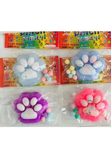 Kedi Patisi Squishy Oyuncağı Sukuşi (7,5x6,5cm) fırsatları