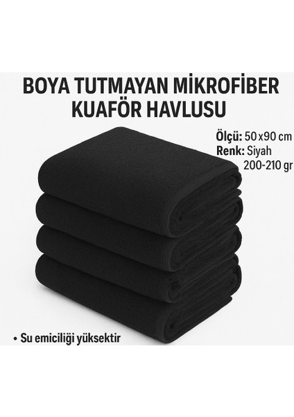 Boya Tutmayan Mikrofiber Kuaför Havlusu