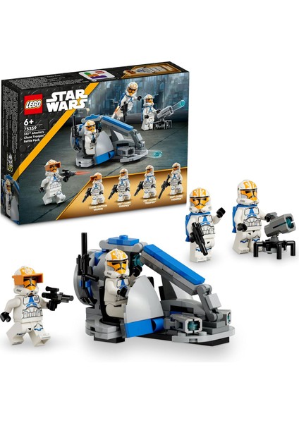 ™ 332. Ahsoka'nın Klon Trooper I Savaş Paketi 75359-6 Yaş ve Üzeri Hayranı Çocuklar Için Yaratıcı Oyuncak Yapım Seti (108 Parça)