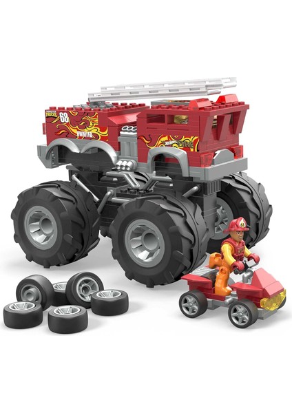 Hw 5 Alarm Monster Truck Itfaiye Aracı