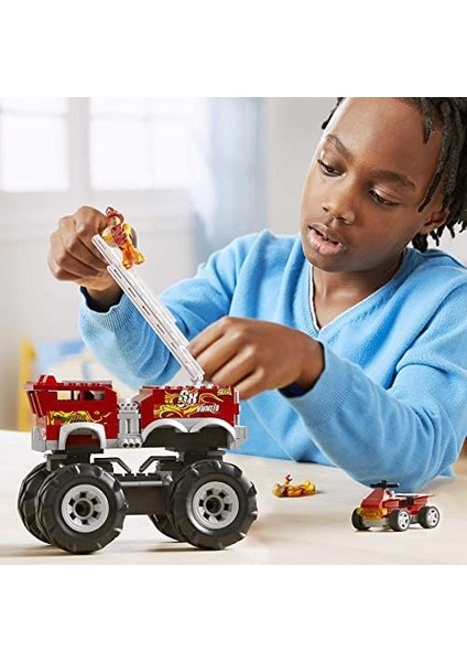 Hw 5 Alarm Monster Truck Itfaiye Aracı