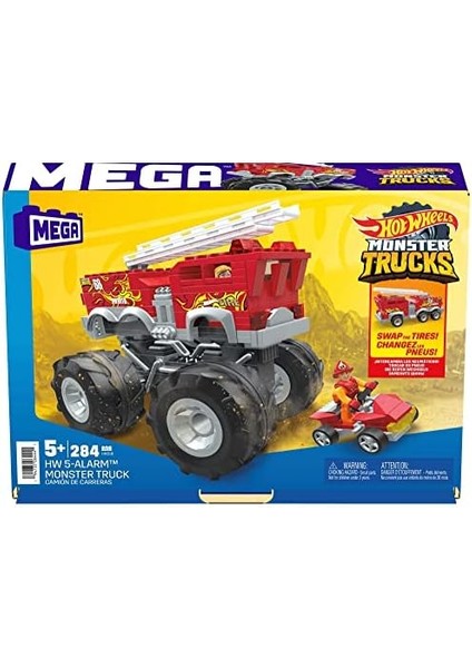 Hw 5 Alarm Monster Truck Itfaiye Aracı