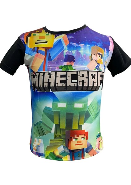 Çocuk 3D Dijital Baskılı T-Shirt Unisex