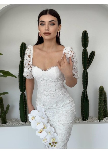 Zarina Dantel Elbise
