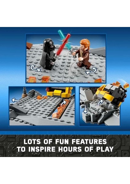® Star Wars™ Obi-Wan Kenobi™ Darth Vader™'a Karşı 75334 Yapım Seti (408 Parça) Multicolor