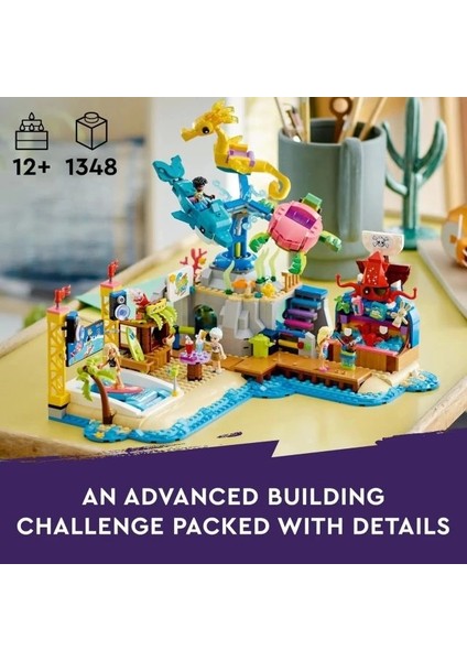 Friends Sahil Eğlence Parkı Yapı Oyuncağı 41737 Frustration-Free Packaging fiyatları