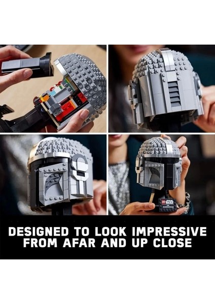 Star Wars Mandalor Kaskı 75328 Multicolor modelleri