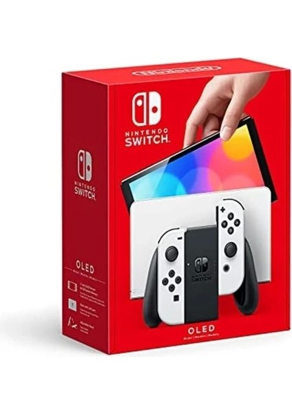 Switch – OLED Model Joy-Con Beyaz Konsol Beyaz