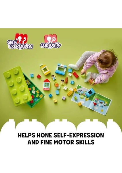 Duplo Klasik Tuğla Kutu Yapı Seti 10913 Multicolor indirimleri