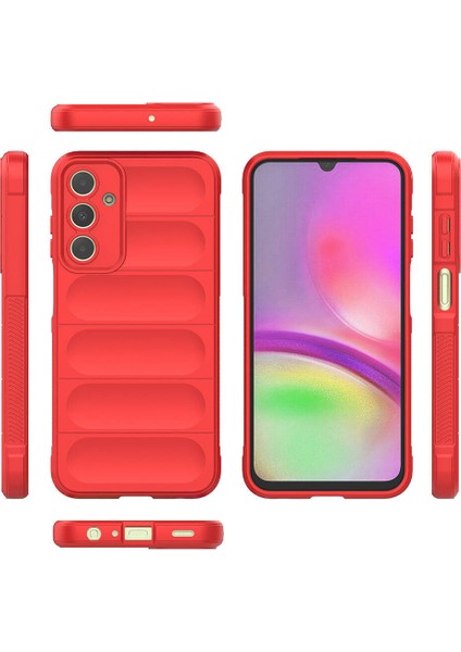 Samsung Galaxy A25 Kılıf Esnek Tpu Oyuklu Arka Yüzey Tasarımlı Etnik Silikon Kapak
