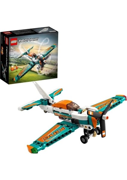 Technic Yarış Uçağı 42117 Yapı Oyuncak Seti (154 Parça) Building Set