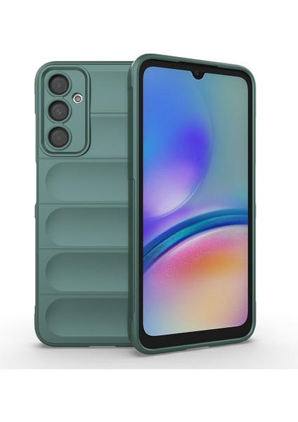 Samsung Galaxy A16 Kılıf Esnek Tpu Oyuklu Arka Yüzey Tasarımlı Etnik Silikon Kapak
