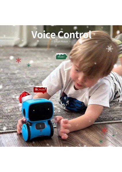 Interaktif Robot Oyuncak Mavi