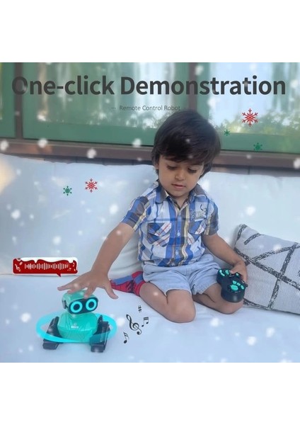 Uzaktan Kumandalı Robot Oyuncak Mavi