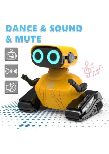 Uzaktan Kumandalı Robot Oyuncak Yellow