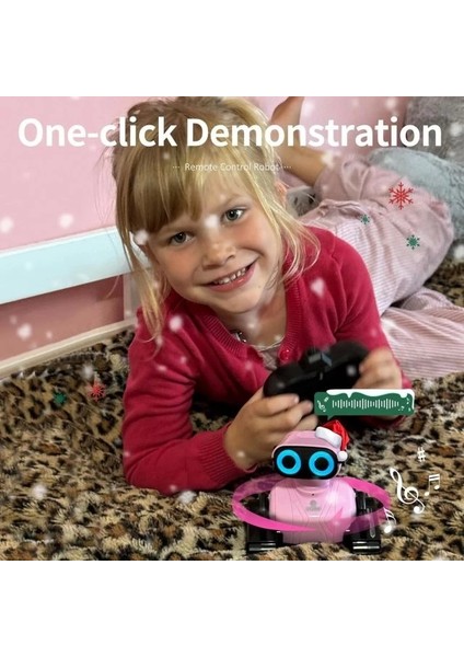 Uzaktan Kumandalı Robot Oyuncak Pembe