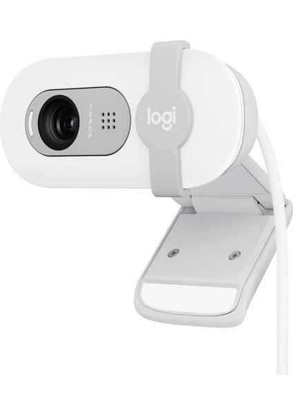 100 Full Hd Web Kamerası, Toplantı ve Yayın Amaçlı, Otomatik Işık Dengesi, Dahili Mikrofon, Gizlilik Kapağı, Usb-A, Microsoft Teams, Google Meet, Zoom ile Uyumlu, Beyaz