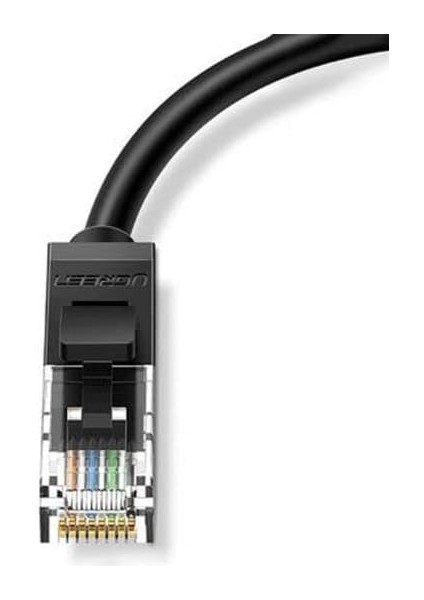 Cat6 Ethernet Kablosu, 15 Metre, Siyah