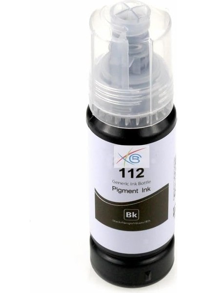 Uyumlu 112 (C13T06C14A) Pigment Siyah Mürekkep