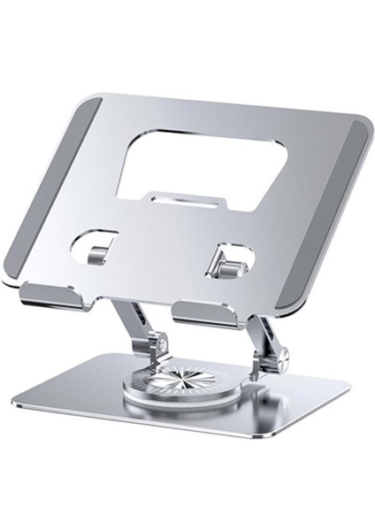 Tablet Stand Kaliteli Tok Alüminyum Alaşım Profesyonel Tablet Standı 360 Derece Döner Ayarlanabilir Kompak ve Kullanşlı 11 Ila 16 Inç Arası Tabletlere Uygun 17CM x 13CM Bracket Z18