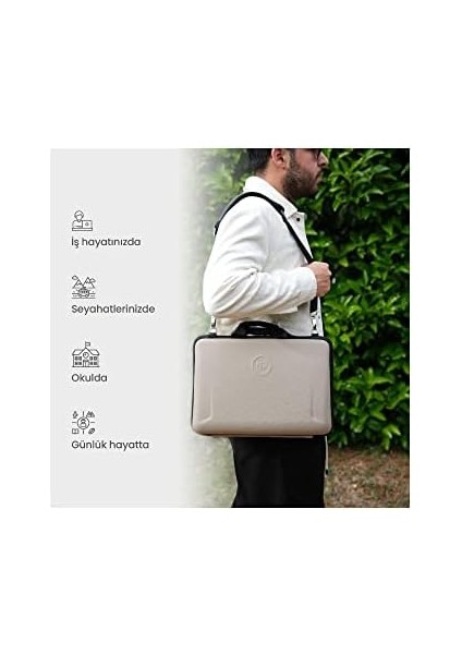Apex 14" Macbook ve Ipad Uyumlu,ultra Korumalı Probag Notebook Çantası