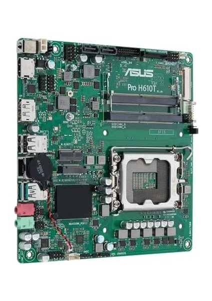 Pro H610T-CSM Intel H610 LGA1700 Ddr5 5600 Dp HDMI Lvds M2 Usb3.2, Anakart
