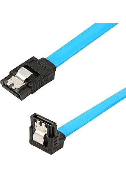 Plus Sata Kablo, 0.5 Metre, Hdd/ssd Uyumlu, Sata3 Veri Aktarımı, Mavi