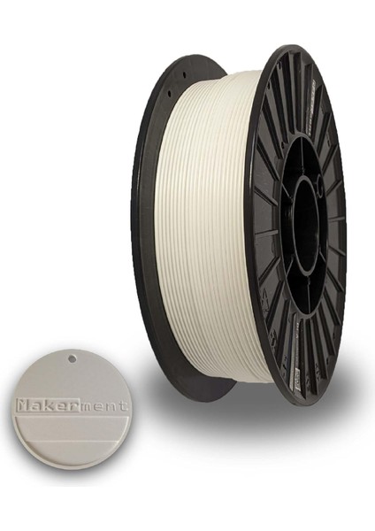 Pla Maker Pro, 1.75 mm 0.75 kg 3D Yazıcı Pla Filament (Trafik Beyaz)