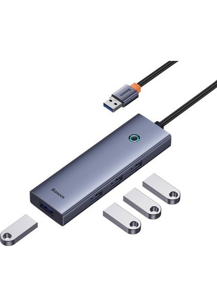 Ultrajoy Series 4-Port Hub Space Grey（usba To Usb3.0 * 4）