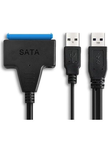 3.0 2.5 3.5 Inç Sata SSD HDD Hard Disk Çevirici Dönüştürücü + Adaptör