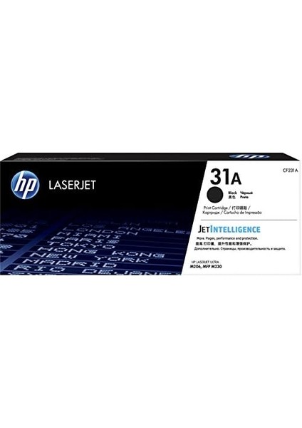 31A Black Laserjet Toner Cartridge