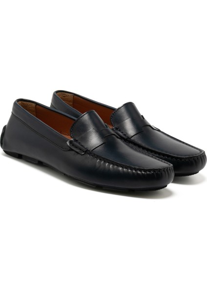 MO-7810-7574 Erkek Oxford ( Klasik) MO-7574A040-7574 Gıuseppe Mengonı Lacivert Spiro modelleri