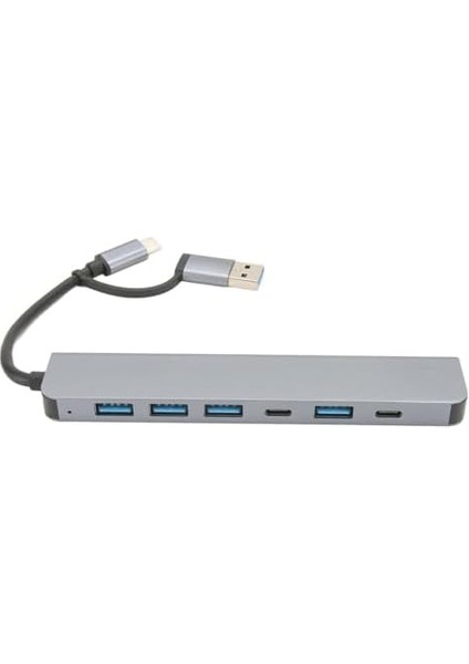 7in1 USB 3.0 Hub, Usb/type-C To USB A, USB C Macbook Uyumlu Çevirici,